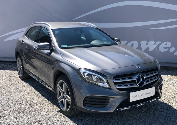 Mercedes-Benz GLA cena 109999 przebieg: 72925, rok produkcji 2018 z Barczewo małe 379